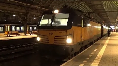 ONBOARD NS International  Intercity Class 193 Hilversum to Amsterdam Centraal (Night ride)