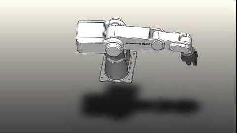 SolidWorks Motion Study  Robot Animation
