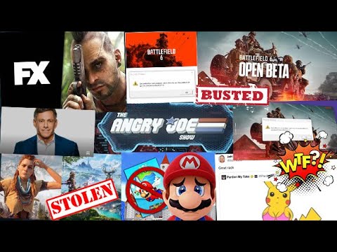 AJS News- Far Cry TV Show, Battlefield 6 BETA & CHEATS?!, Nintendo vs CHARITY, Horizon Rip-off Loses