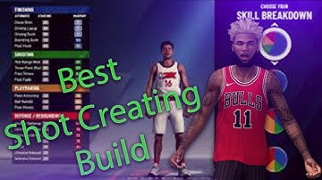 THE BEST PLAYMAKING SHOT CREATOR BUILD ON 2K20