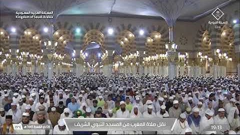 صلاة المغرب للشيخ عبدالباري الثبيتي اليوم الخميس 8 ذو القعدة 1445هـ ۞ سورة فصلت 30 - 36