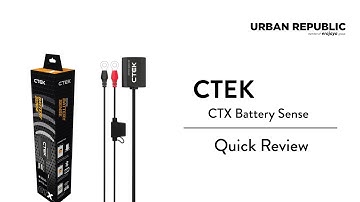 CTEK CTX Battery Sense Quick Review