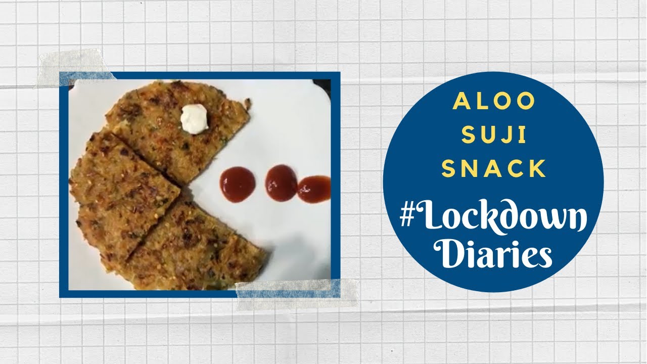 Aloo Sooji Snack | #LockdownDiaries | Vinisha Shrimal | #FansAtHome | Sanjeev Kapoor Khazana | Sanjeev Kapoor Khazana  | TedhiKheer