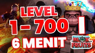 Cara GRINDING CEPAT Blox Fruits! Level 1-700 Part 1