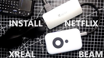 How To Install Netflix on Xreal Beam | Xreal AIR Glasses | Jailbreak Xreal Beam | Install Apps