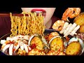 ASMR Spicy Seafood Noodles 해물라면 먹방  NO TALKING EATING SOUNDS