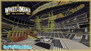 WWE Wrestlemania 39 | SoFi Stadium | DOWNLOAD LINK | Minecraft screenshot 4