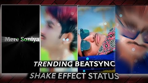 Trending beatsync shake effect status editing in kinemaster video editing | shake effect editing