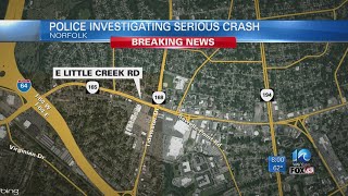 Police investigating serious crash in Norfolk