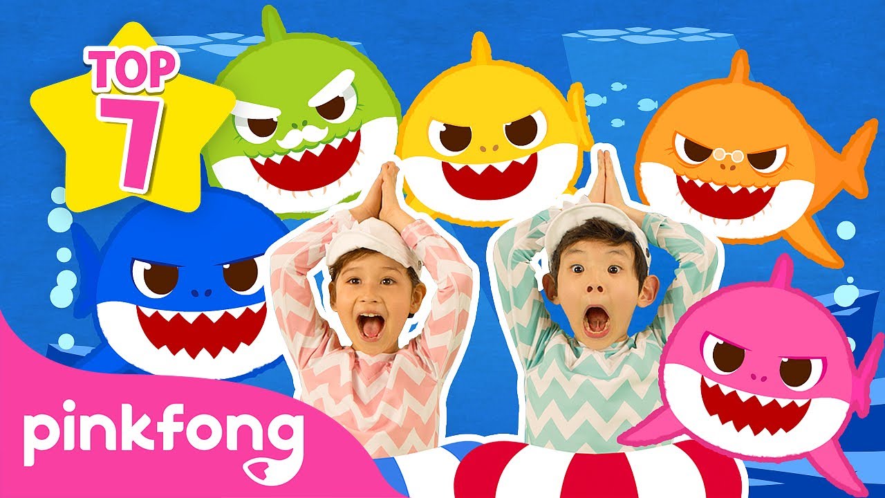 TOP 7] Best Baby Shark Songs | Compilation for Kids | Pinkfong ...