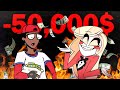 How a 5mil sub youtuber went bankrupt over a fanfiction  the verbalase hazbin hotel incident