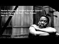 Herbie Hancock & Michael Brecker Acoustic Quartet • Grande Parade du Jazz Nice, France July 11, 1988