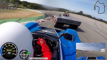 SCCA SFR 2019 Race 4, Laguna Seca, Spec Racer Ford Gen2 #48 (green flag at 6:00,  see description)