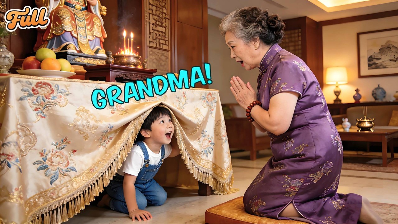 CEO's Mom Prayed For A Grandson!But Boy Crawled From Under Table&Called 