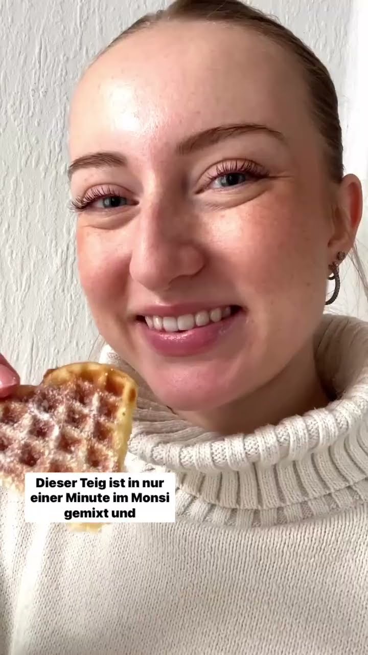 🧇 Weltbeste Waffeln in nur 1 Minute | Monsieur Cuisine Rezept 😍 - YouTube