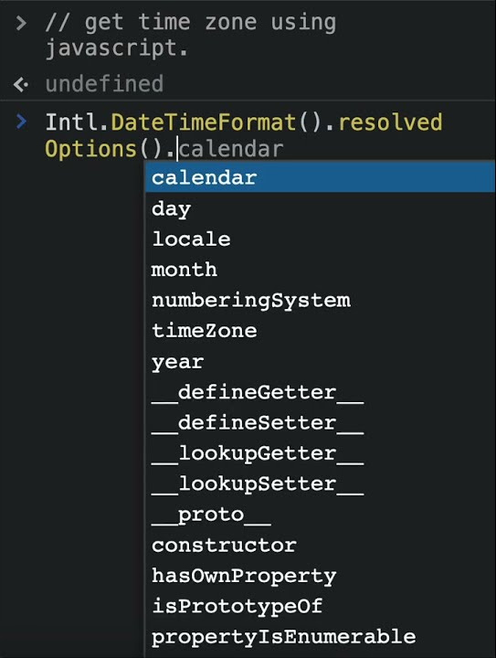 Does javascript can get timezone for me? #shorts #javascript # ...