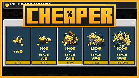 🟨 HOW to BUY MINECOINS CHEAPER than in the MARKETPLACE - DISCOUNTS