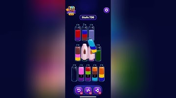 Magic Sort Level 736 Solution Walkthrough 