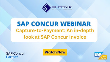 Webinar on Capture-to-Payment: An in-depth look at SAP Concur Invoice