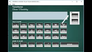 Petunjuk Aplikasi Aksara Mandailing ke Aksara Latin screenshot 1