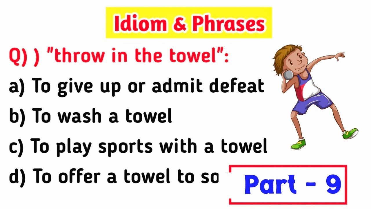 Idiom & Phrases Most Expected Questions 2025 || Idiom & Phrases Questions Part - 9