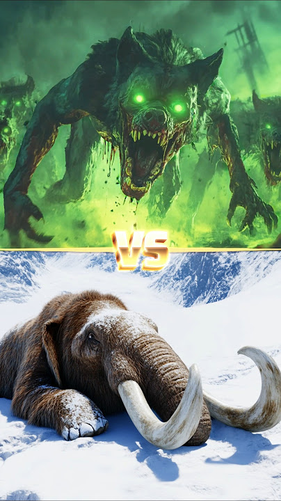 Zombie Hyena Vs Mammoth (Hippo, Tiger, Hogzilla, Humongous Horse, Mountain Goat...)