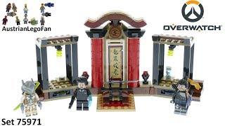 Lego Overwatch 75971 Hanzo vs. Speed Build - YouTube