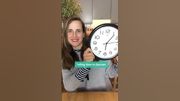 How to Tell Time in German #germanlesson #learngerman