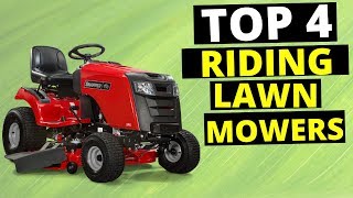 TOP 5 BEST RIDING LAWN MOWERS 2022