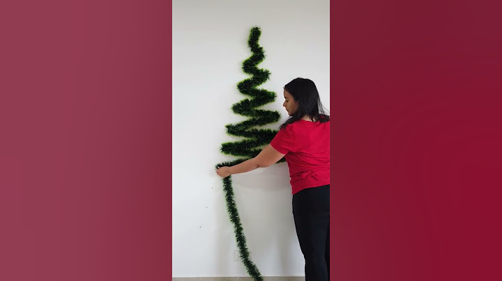 IDEA ÁRBOL 🌲 DE NAVIDAD PARA PARED | Flor Soñada 🌺