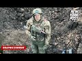 Chilling video shows desperate Russian soldier surrender to drone on Bakhmut battlefield