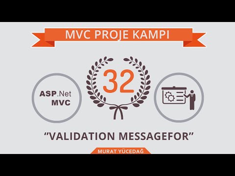 Mvc Proje Kampı 32 Validation Messagefor ile Validator Sınıfındaki Mesajlarının UI'da Listelenmesi