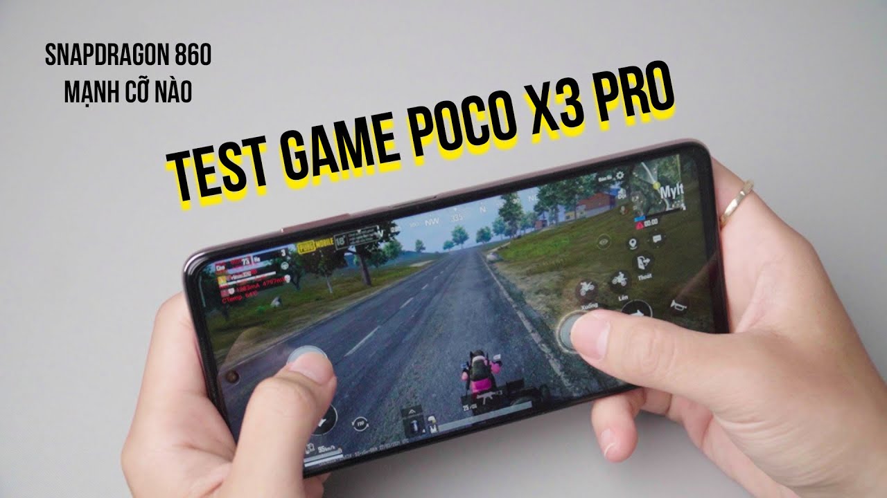 Test game Poco X3 Pro với PUBG Mobile: Chiến mượt HDR 60fps?!