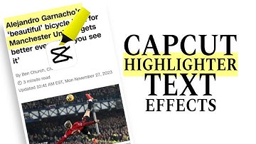 How to Make Highlight Text Effect in CapCut Mobile
