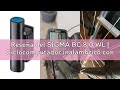 Reseña del SIGMA BC 8.0 WL | Ciclocomputador inalámbrico con 8 Funciones | Velocímetro inalámbrico p