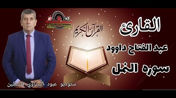 سورة النمل - القارئ الفلسطيني عبد الفتاح داوود -- راحه نفسيه