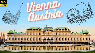 Vienna Austria walking tour 4K UHD