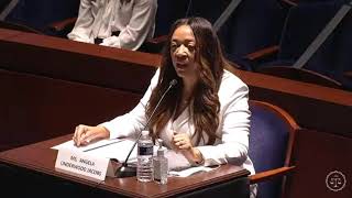 Testimony of David Patrick Underwood's sister Angela Underwood Jacobs before the Judiciary Committee