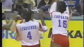 Brasil vs Cuba Final Mundial de voley 1994 ( set 3)