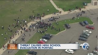 Threat causes high school evacuation in Pontiac