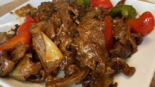 Best Recipe to make pepper steak