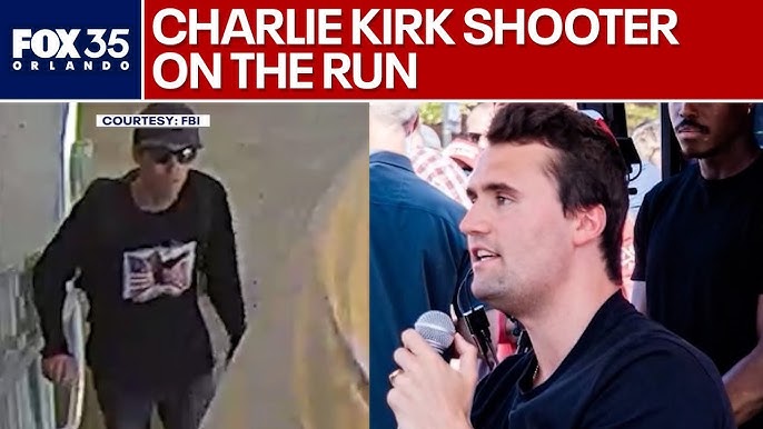 LIVE: FBI releases photos of person of interest in Charlie Kirk shooting