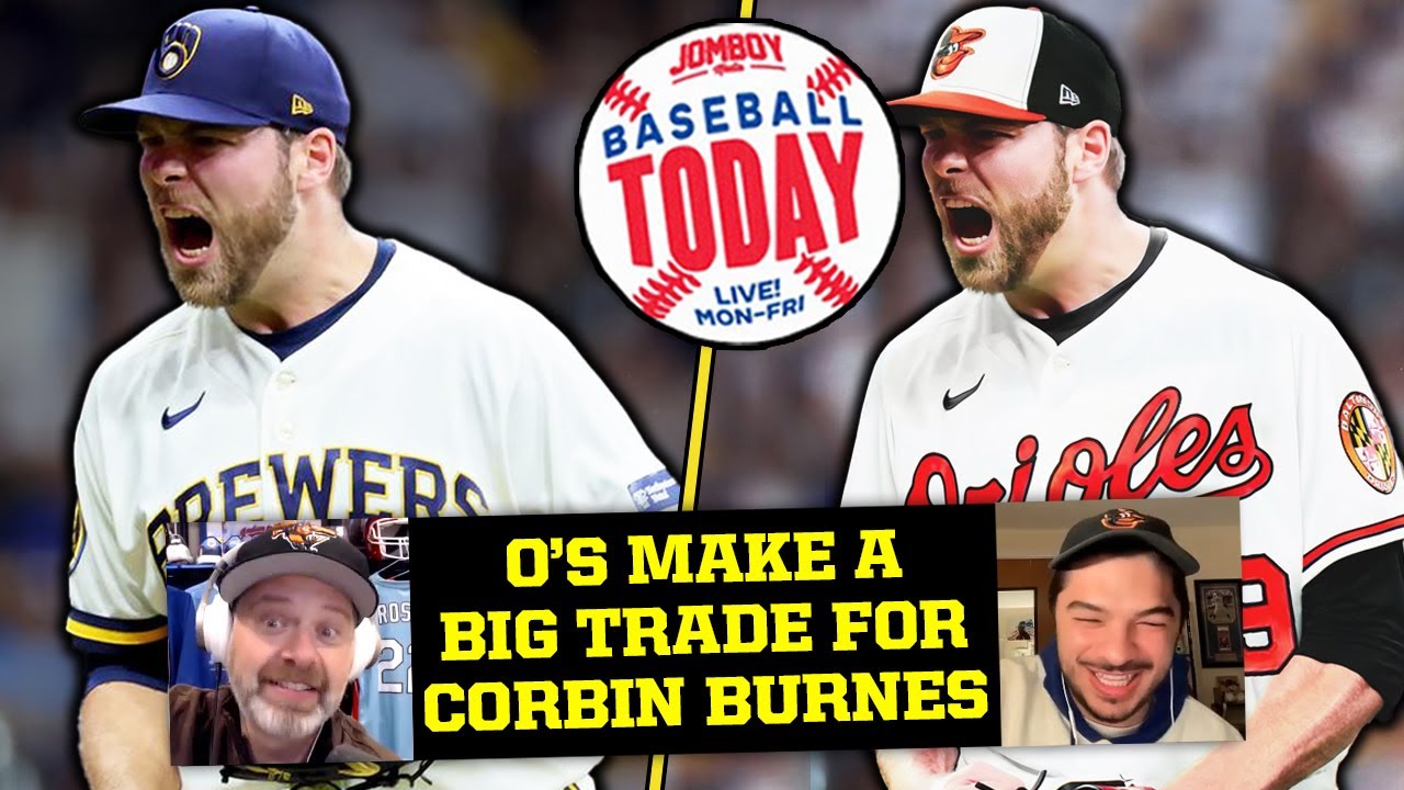 Orioles acquire Corbin Burnes from the Brewers! | Baseball Today - YouTube