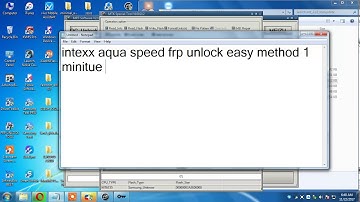 INTEX AQUA SPEED FRP UNLOCK HARDRESET PATTEM UNLOCK