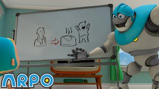 Как ходить в горшок? | Робот АРПО | Мультики для детей