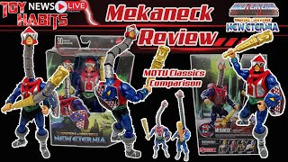 New Eternia Mekaneck Masterverse Masters of the Universe Wave 12 REVIEW &  MOTU Classics Comparison