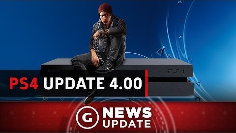 PS4 System Update 4.00 Out Now - GS News Update