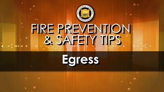 Fire Prevention/Safety Tips: Escaping a House Fire