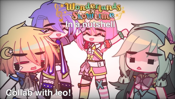 I made wonderland x showtime in the Gacha Life 2 game that just came out!  🧡❤💚💜 : r/ProjectSekai