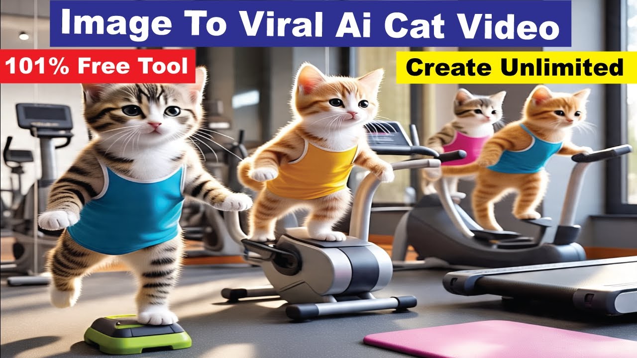 Image to Viral Ai Cats Video | Best Free Ai Video Generator 2025 | 100% Free & Unlimited Tool